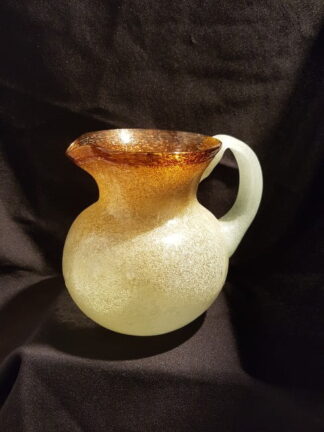 Karaf vaasje van olie glas