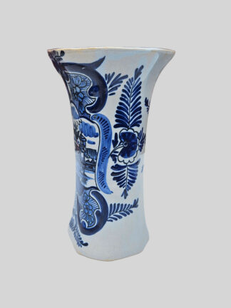 Delft vaas De Drie Klokken ZELDZAAM