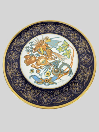 Hutschenreuther Drache-Jahresteller Nr.2878