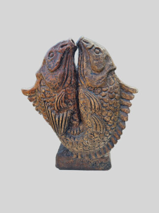 Beeld Vissen 2 koi karpers