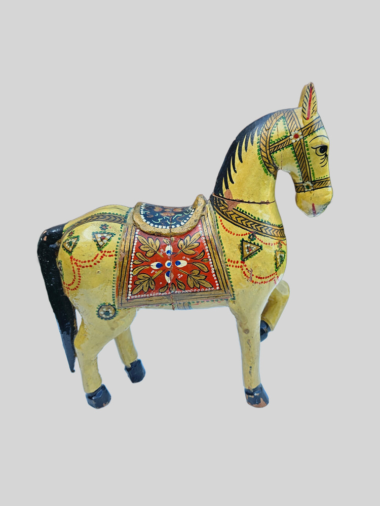 Handgesneden antieke Ghodi