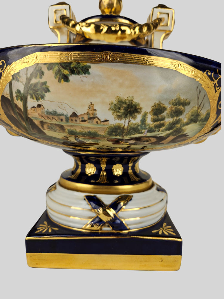 Sevres centerpiece 19e eeuw - Afbeelding 3