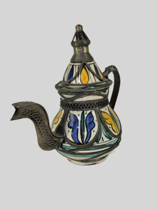 Marokkaanse decoratieve theepot