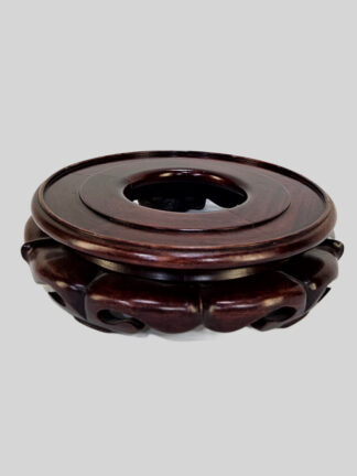 Chinees gesneden vaas display