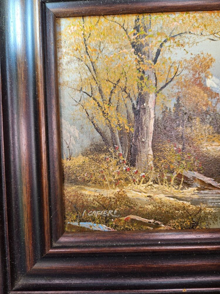 Olieverf Herfst landschap - Irené Cafiri - Afbeelding 3