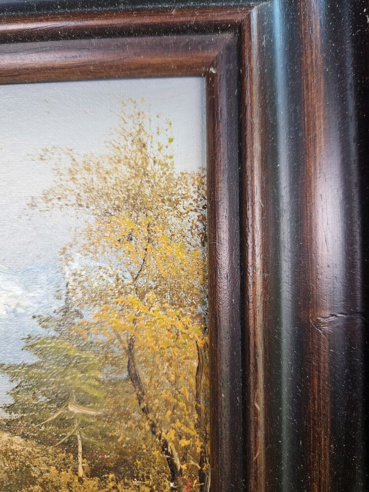 Olieverf Herfst landschap - Irené Cafiri - Afbeelding 2