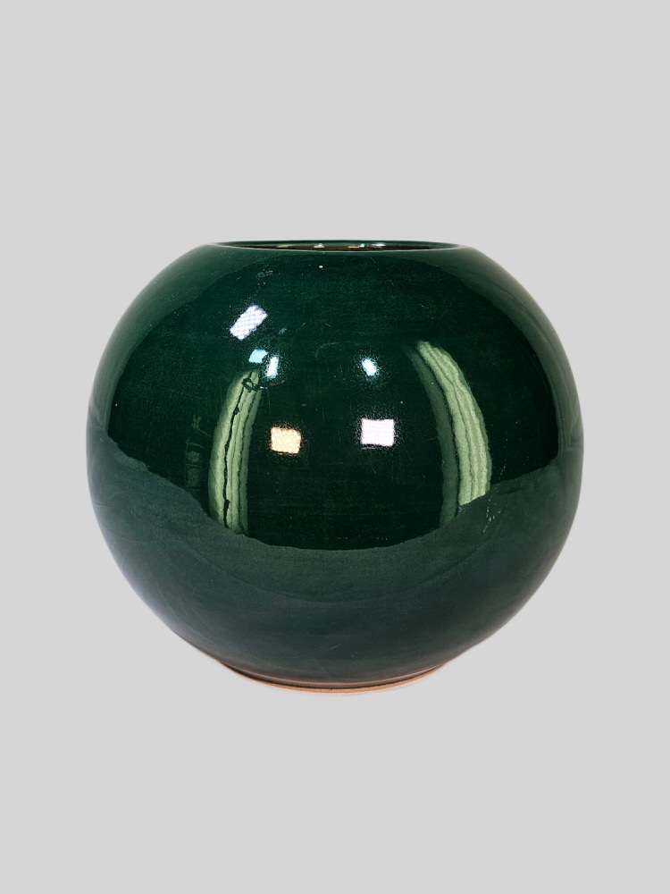 Vaas Groen geglazuurd