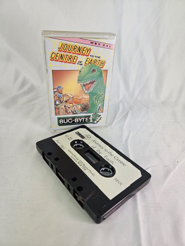 A Journey to the Center of the Earth-MSX Game - Afbeelding 3