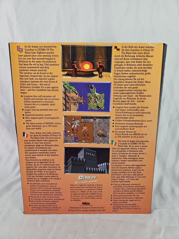 Ultima VII Part 2 Serpent Isle - PC Game - Afbeelding 2